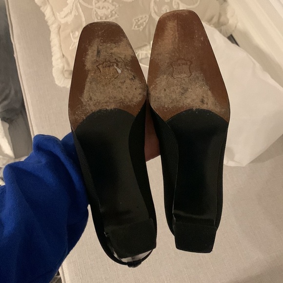 Vintage Stuart Weitzman Square Toe Pumps - Picture 4 of 4